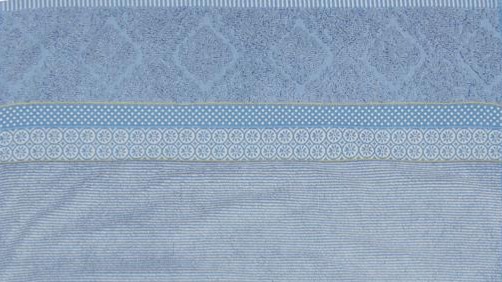 Badhanddoek Pip Studio Soft Zellige - Blue Grey detail