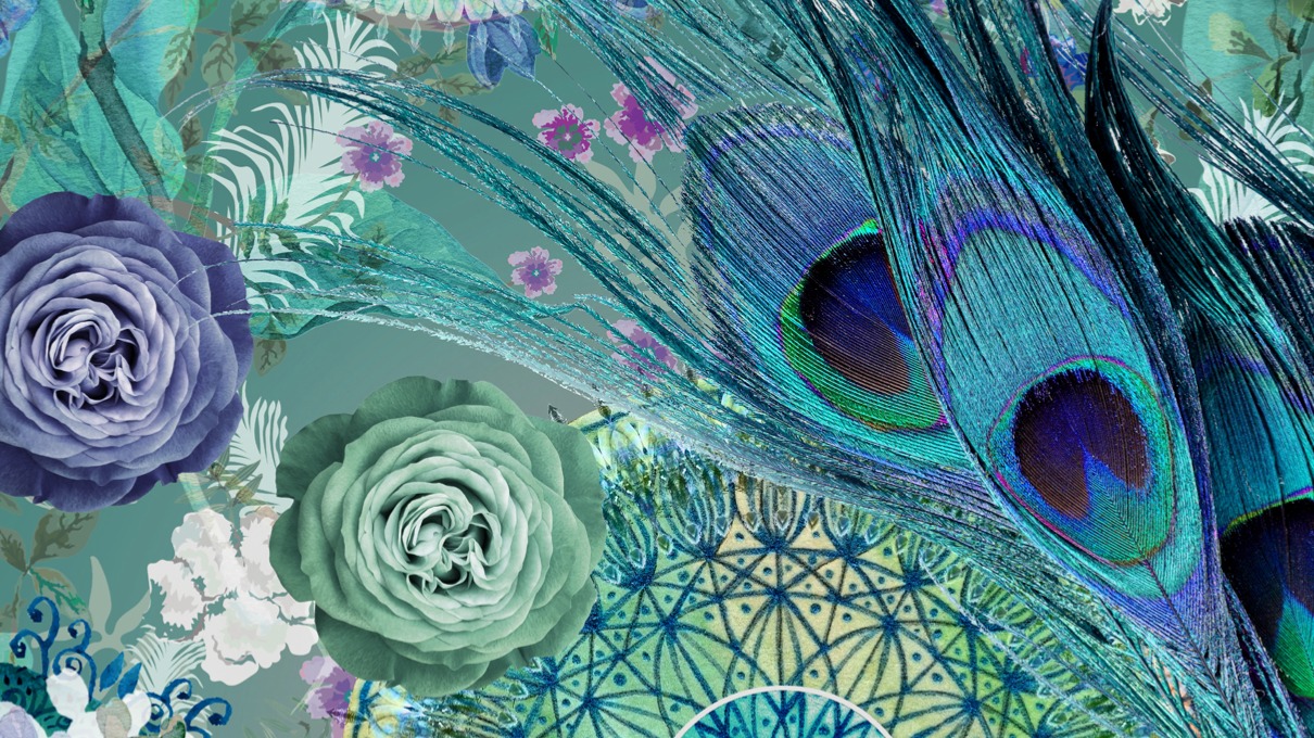 Dekbedovertrek Hip Kari - Green details