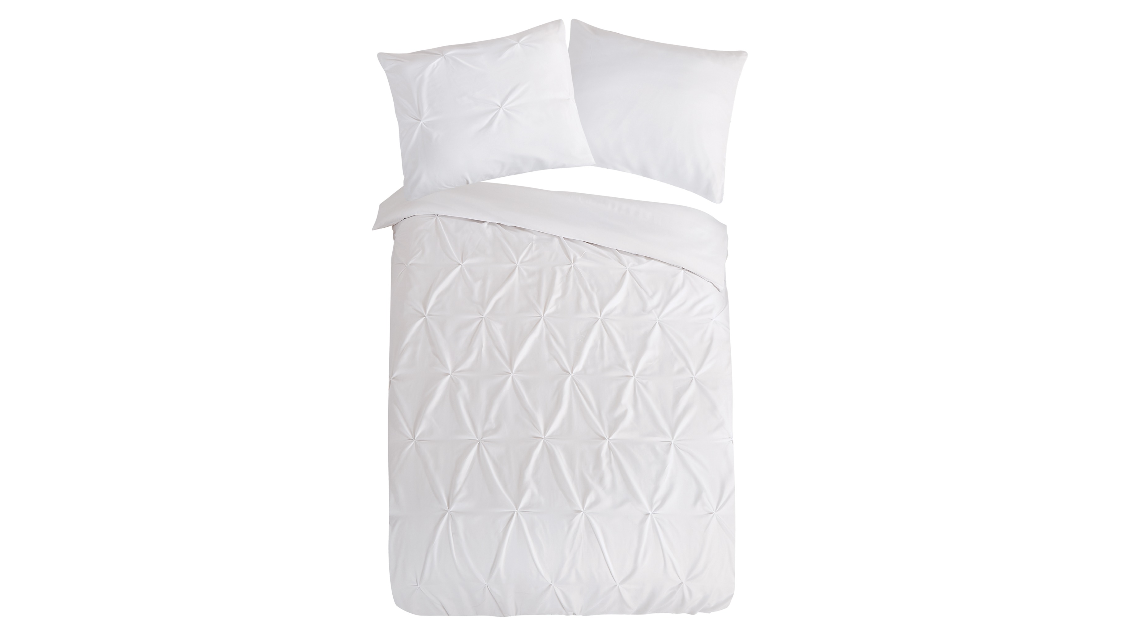 Dekbedovertrek Pure Elegance - White topshot single
