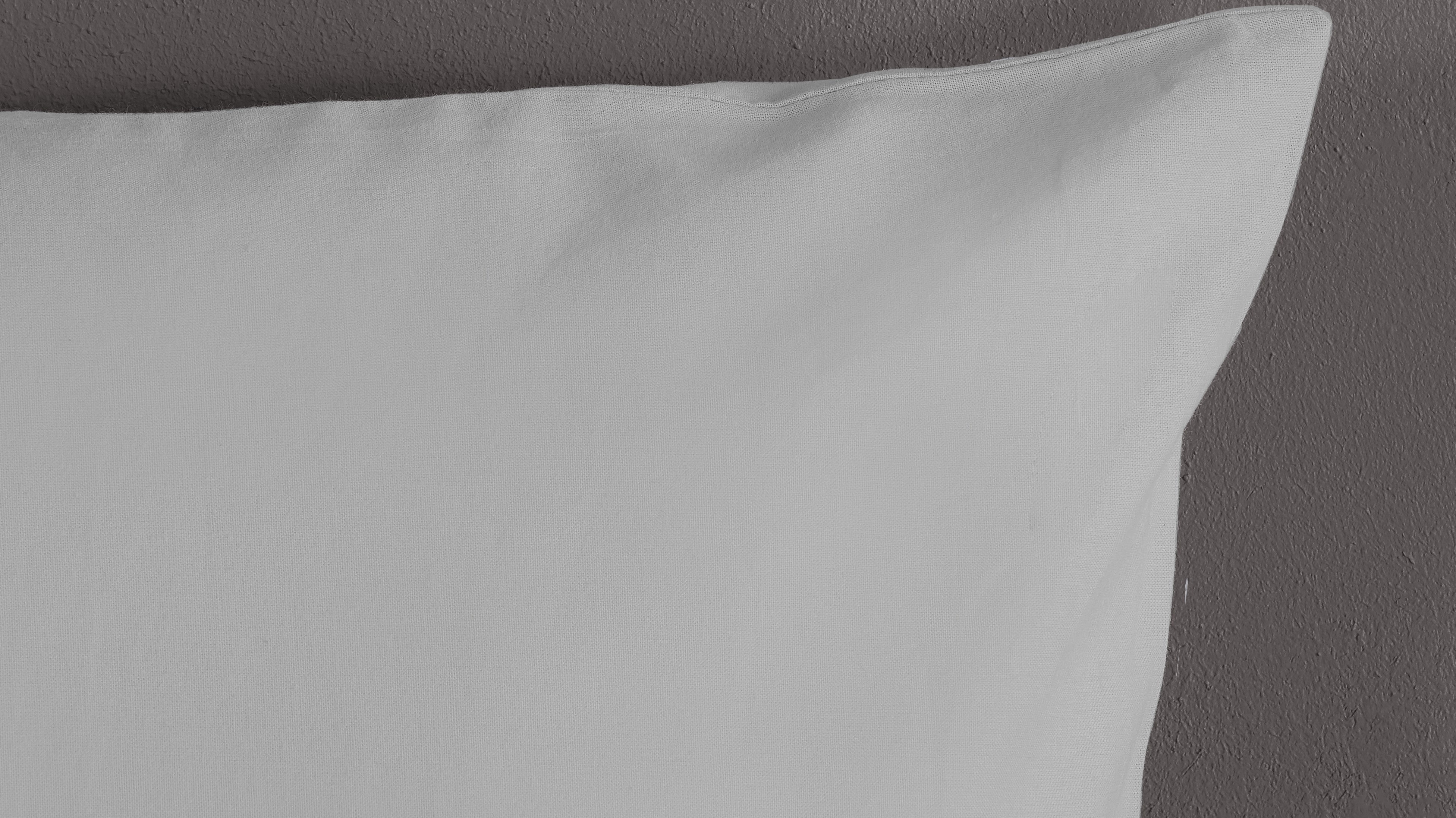Dekbedovertrek Pure Uni - Light Grey detail