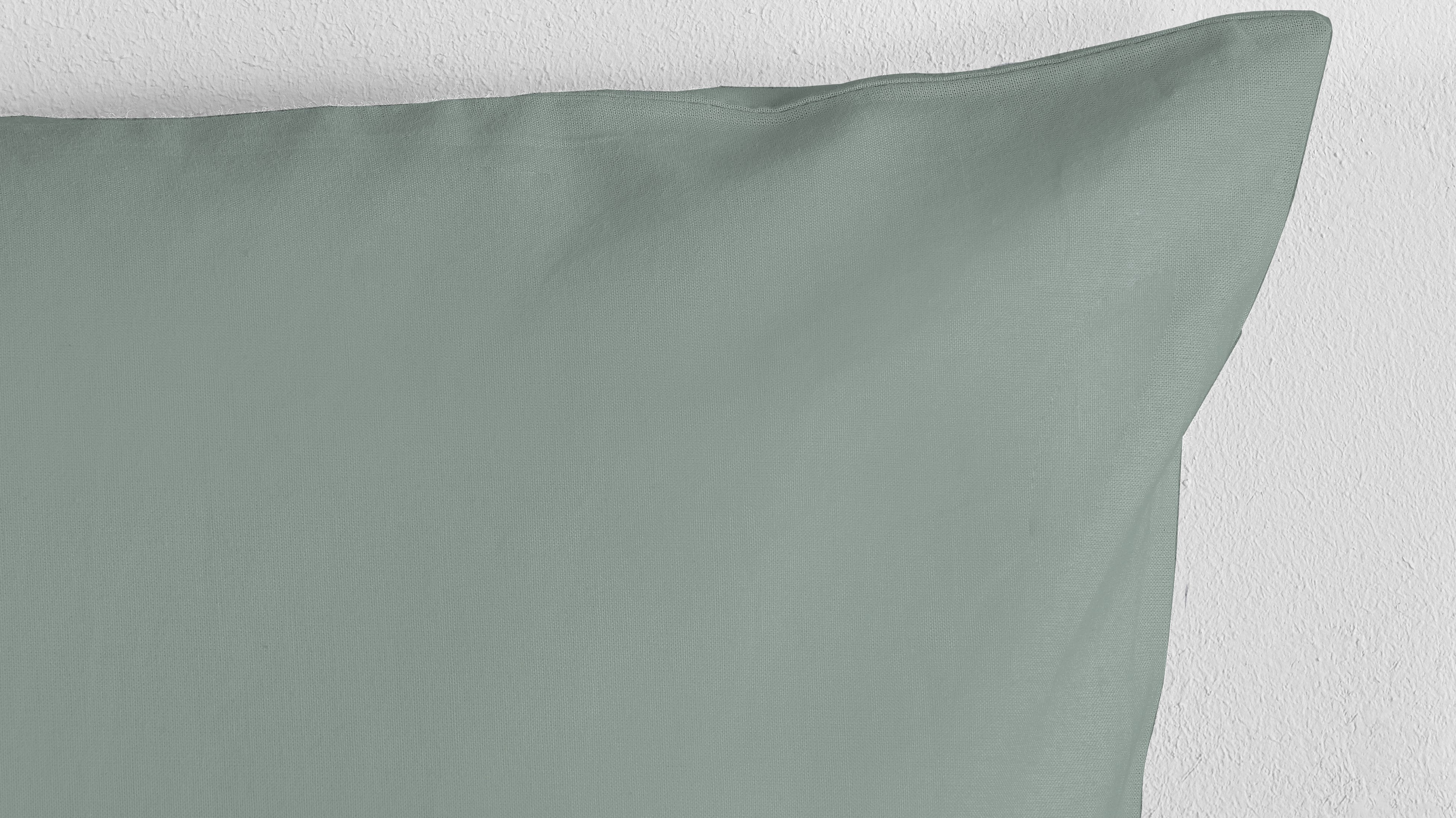 Dekbedovertrek Pure Uni - Sage detail
