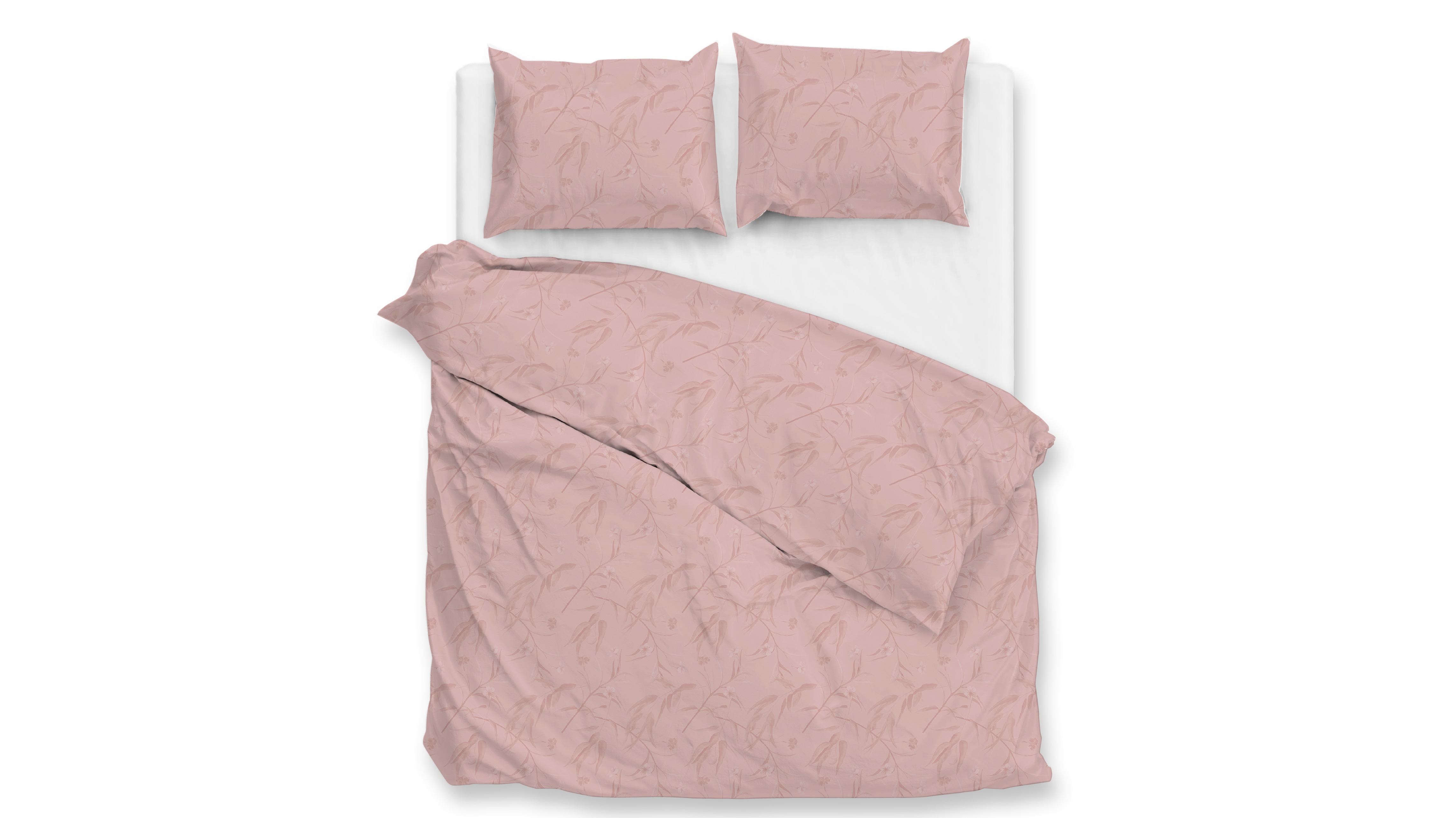 Dekbedovertrek ZoHome Fiori Di Satinado - Shady Pink