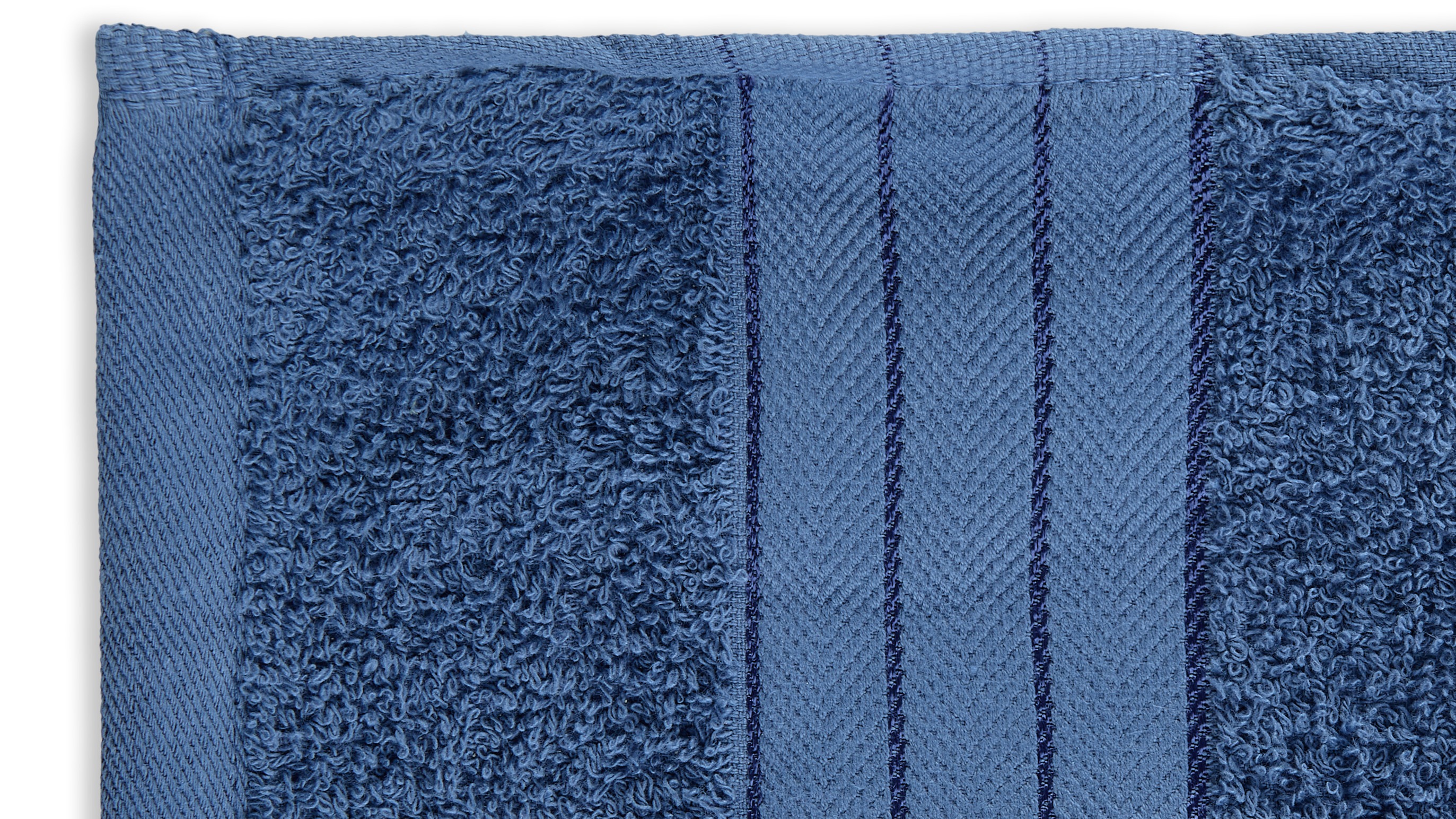 Handdoeken Set Good Morning 4 Stuks - Denim detail