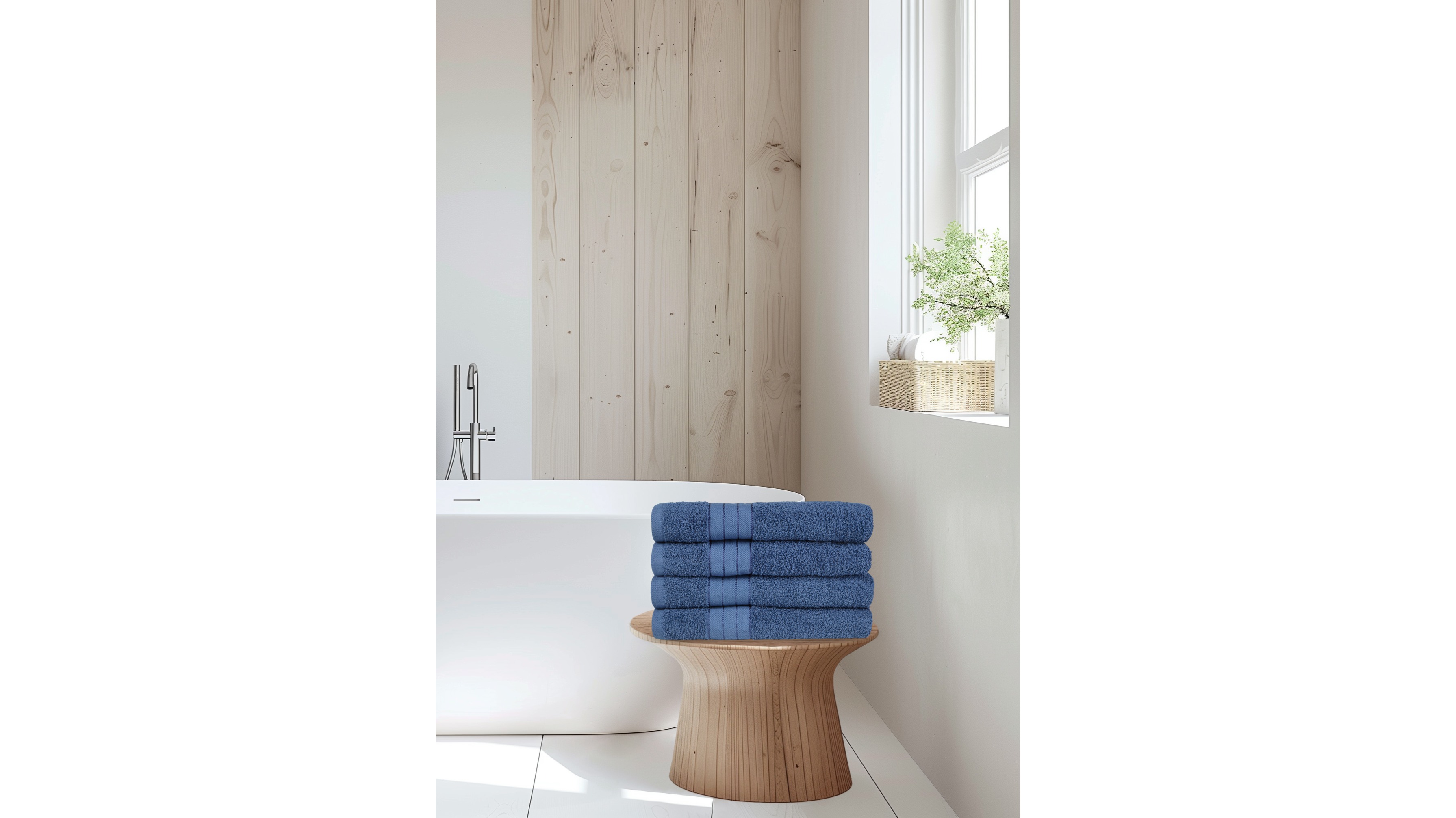 Handdoeken Set Good Morning 4 Stuks - Denim mood