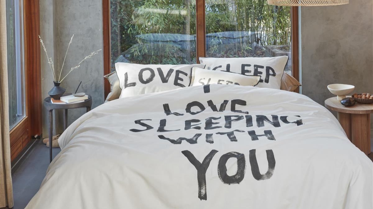 Dekbedovertrek VTwonen Love Sleep - Naturel