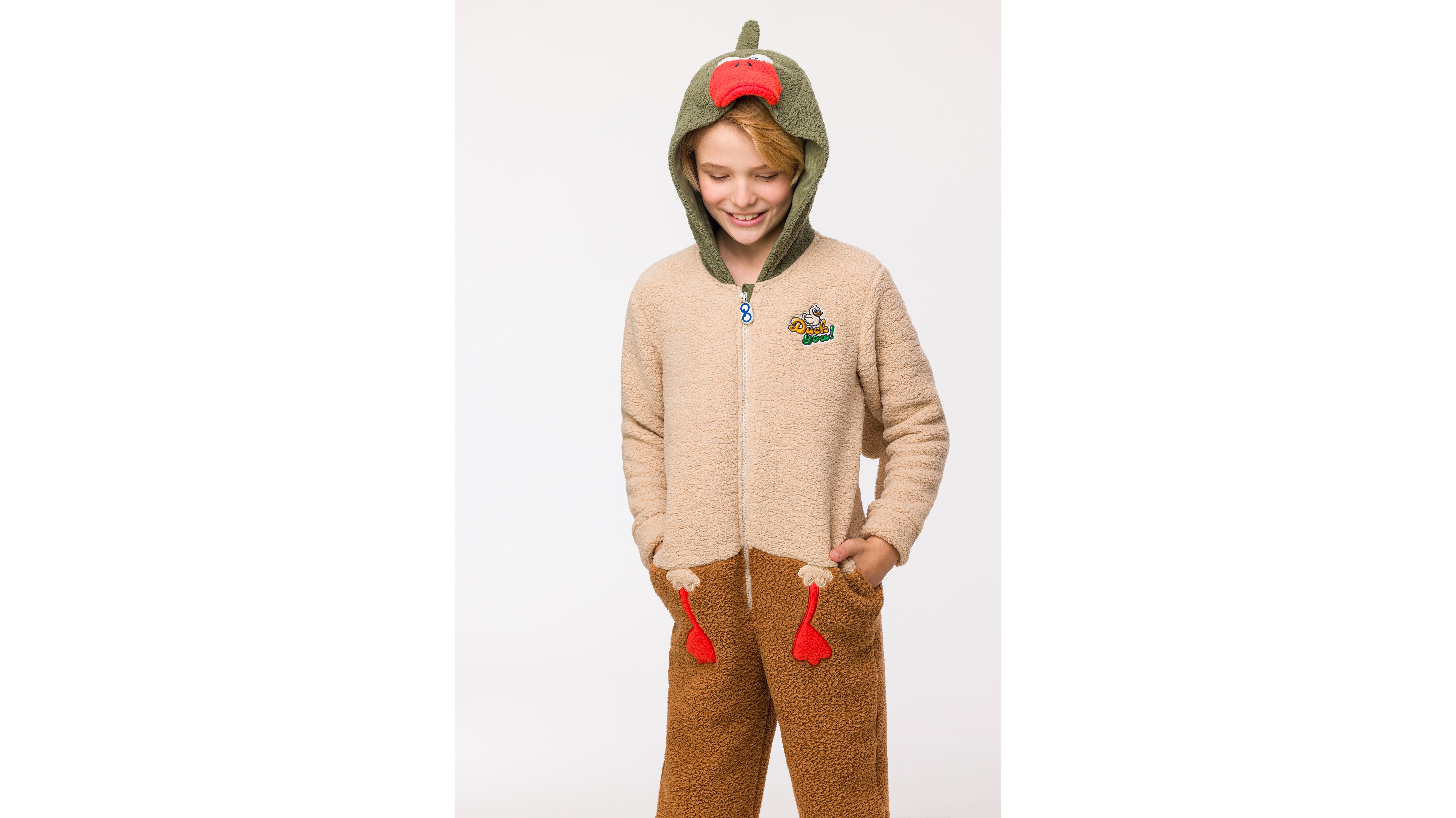 Onesie Unisex Woody Eend - Multi mood