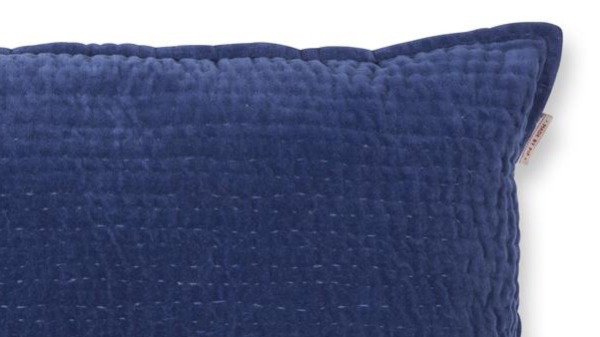 Sierkussen Pip Studio Velvet Sky - Donkerblauw detail