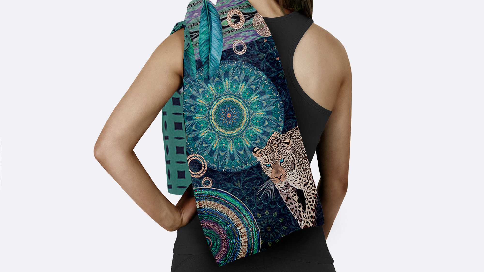 Strandlaken Hip Imena Polyvelvet - Multi mood