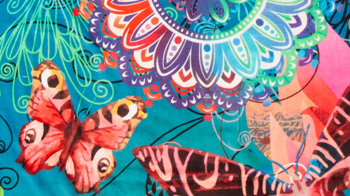 Strandlaken Hip Parada - Multi detail
