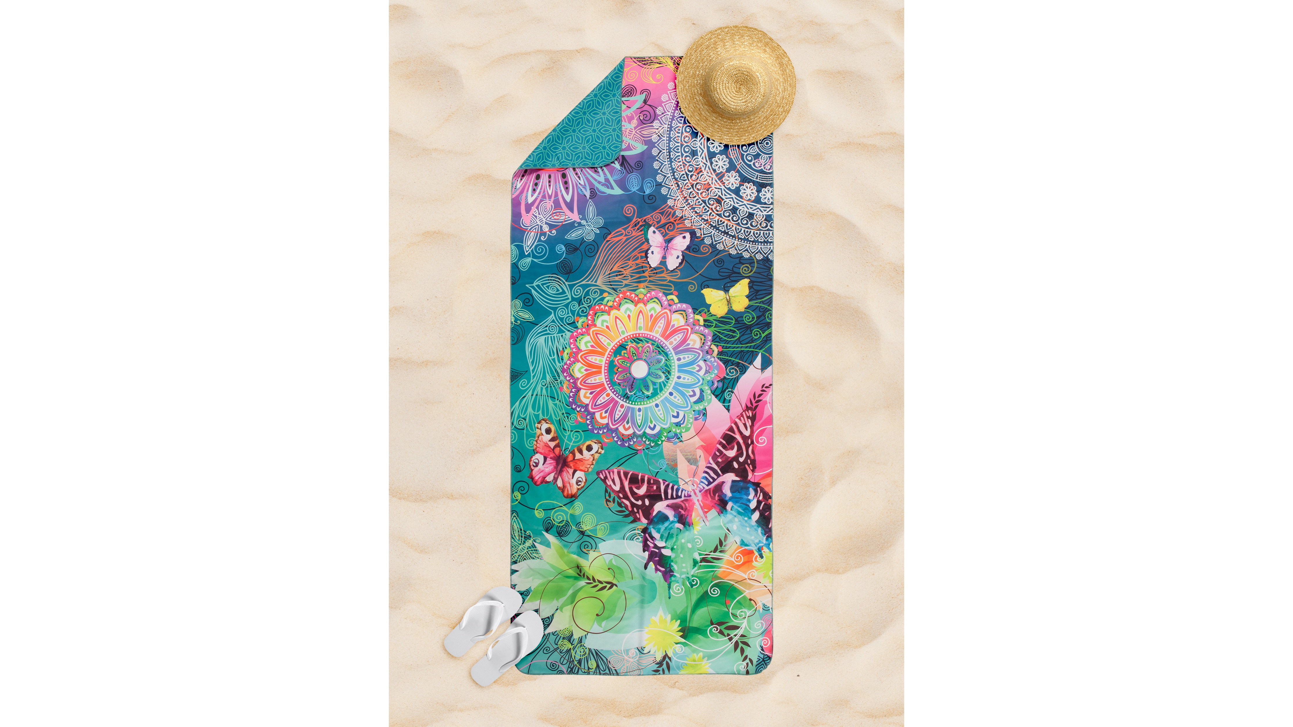 Strandlaken Hip Parada Polyvelvet - Multi beach