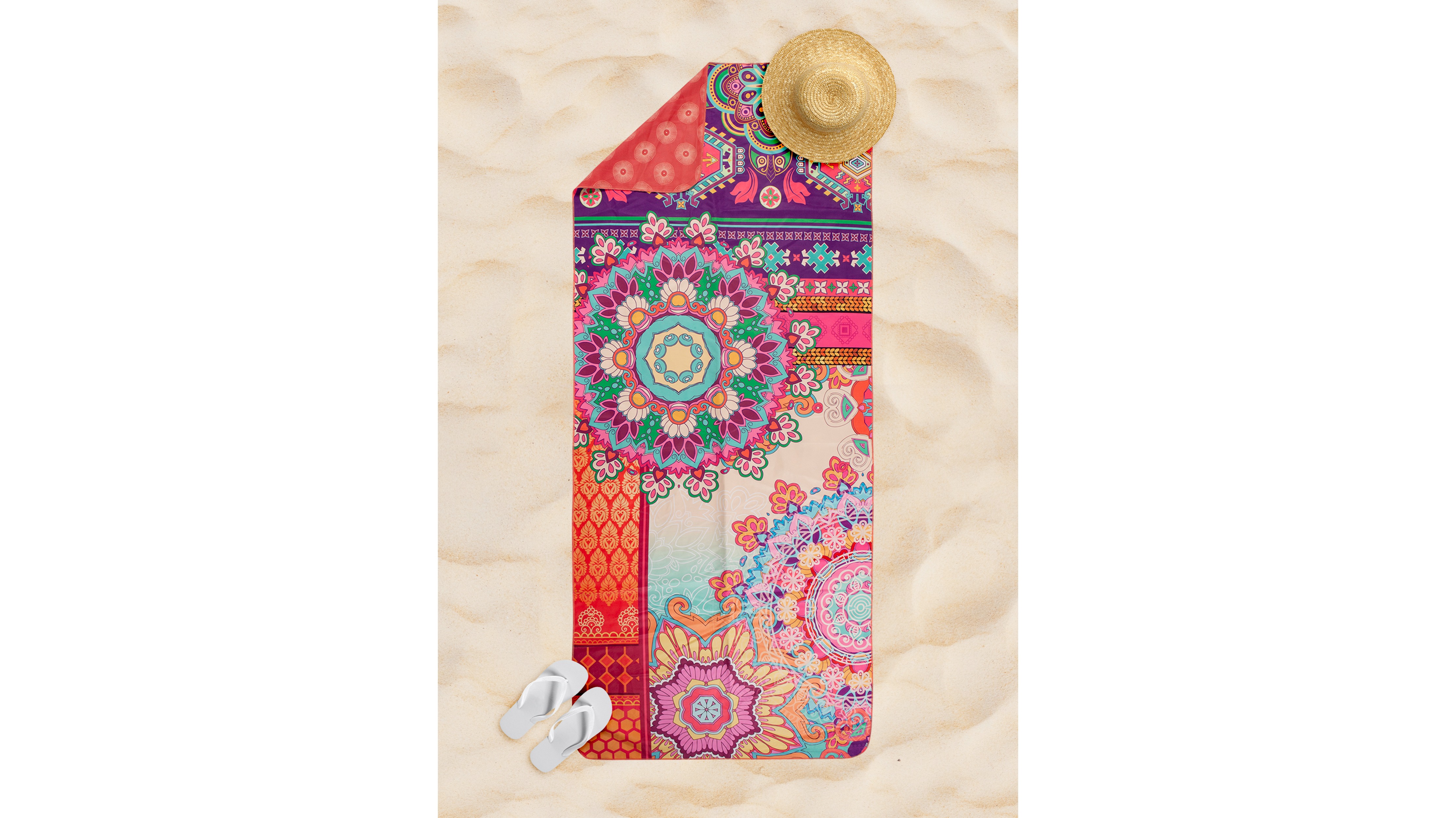 Strandlaken Hip Sherhia Polyvelvet - Multi beach