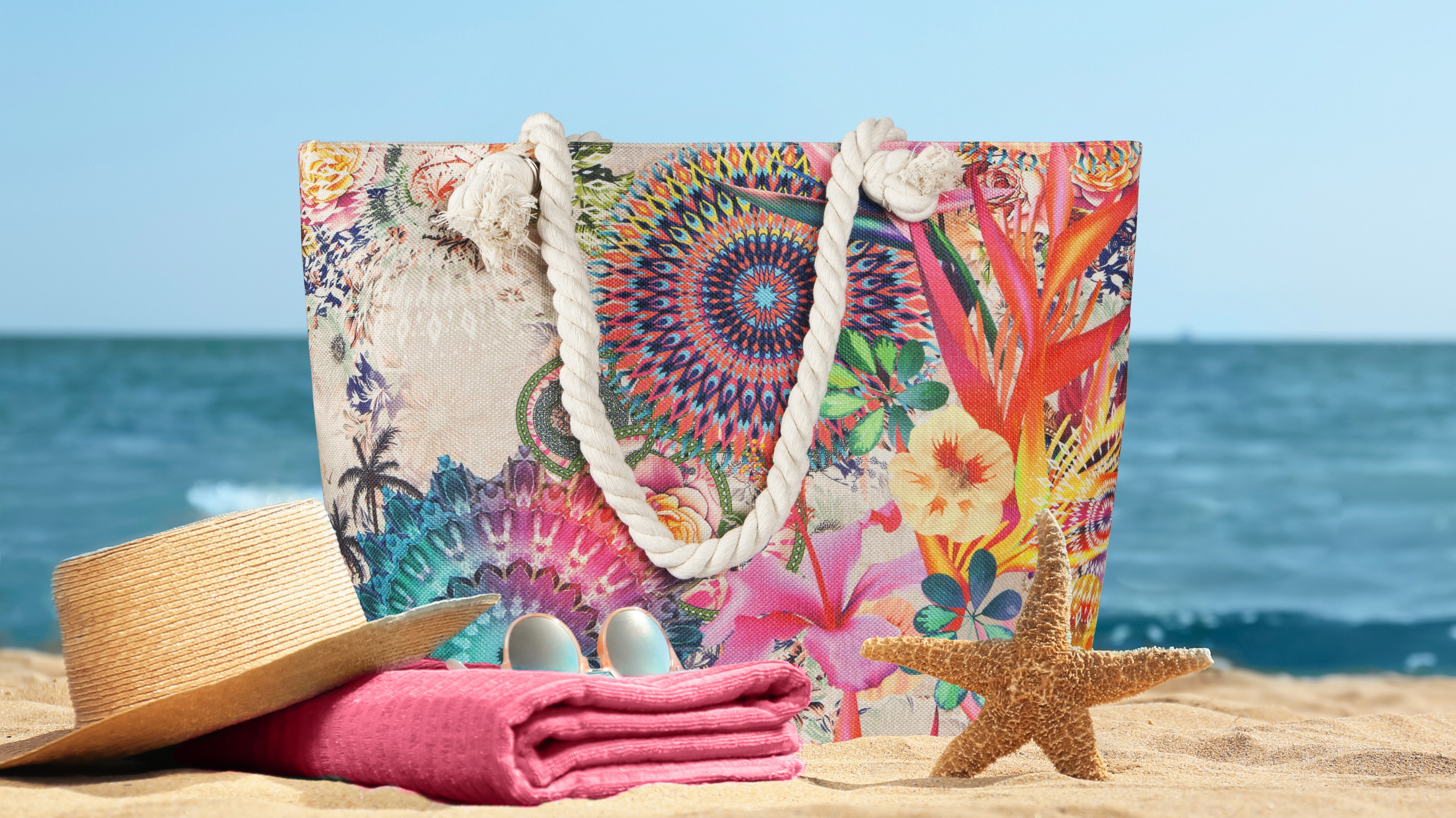 Strandtas Hip Maelli - Multi beach