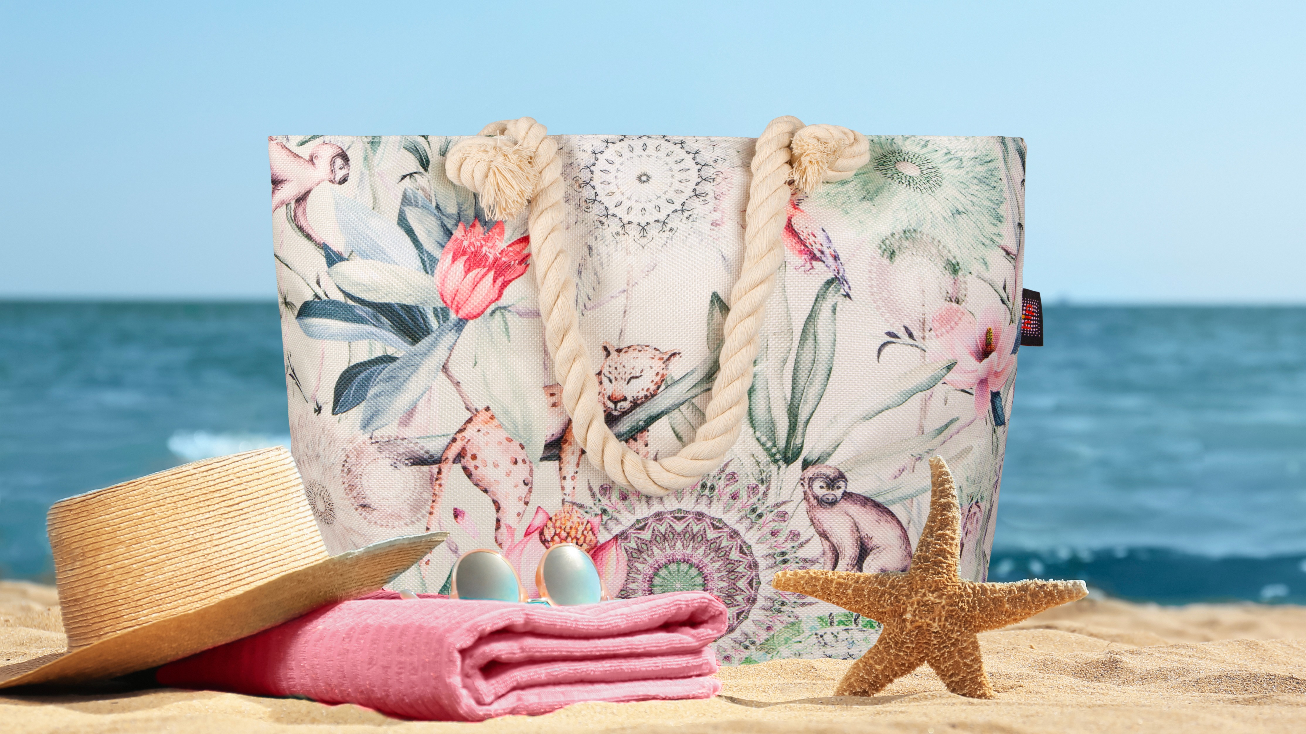 Strandtas Hip Wayan - Multi beach