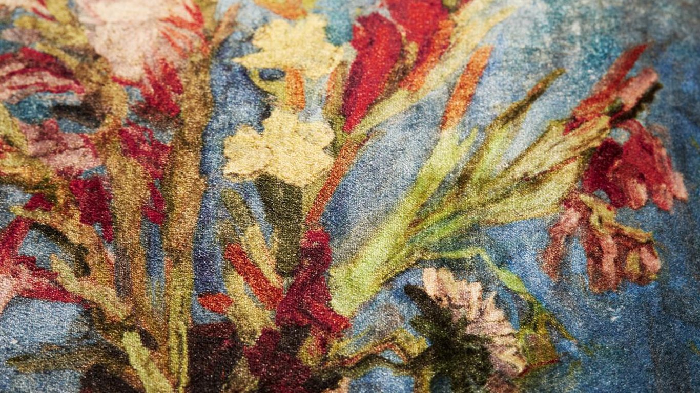 Beddinghouse x Van Gogh Museum Gladiolus Sierkussen - Multi - Detail