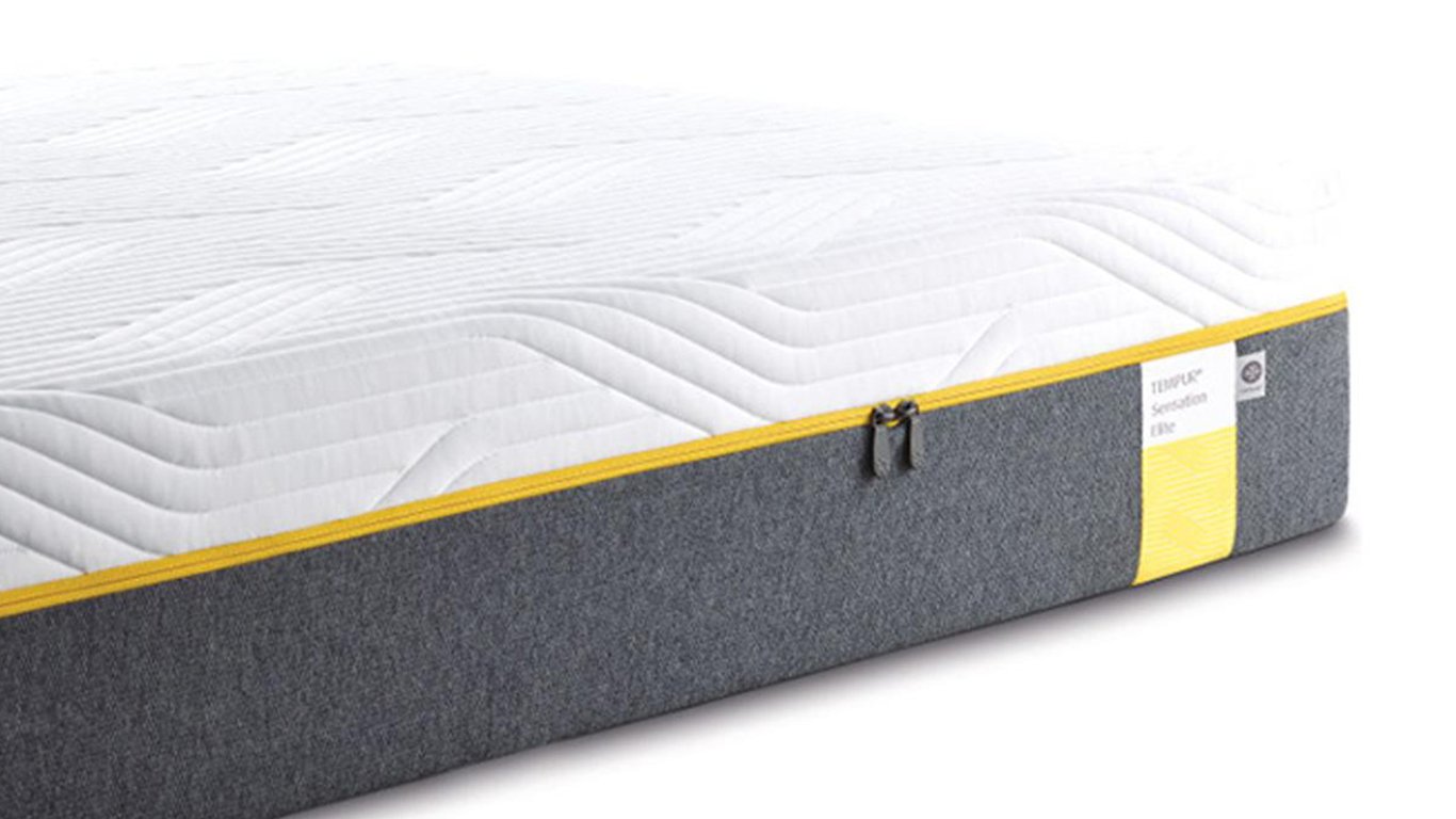 tempur sensation elite matras detail